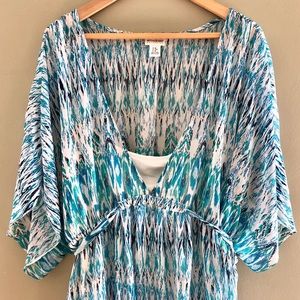 Motherhood Maternity 3X Flowy Blue Like New Top
